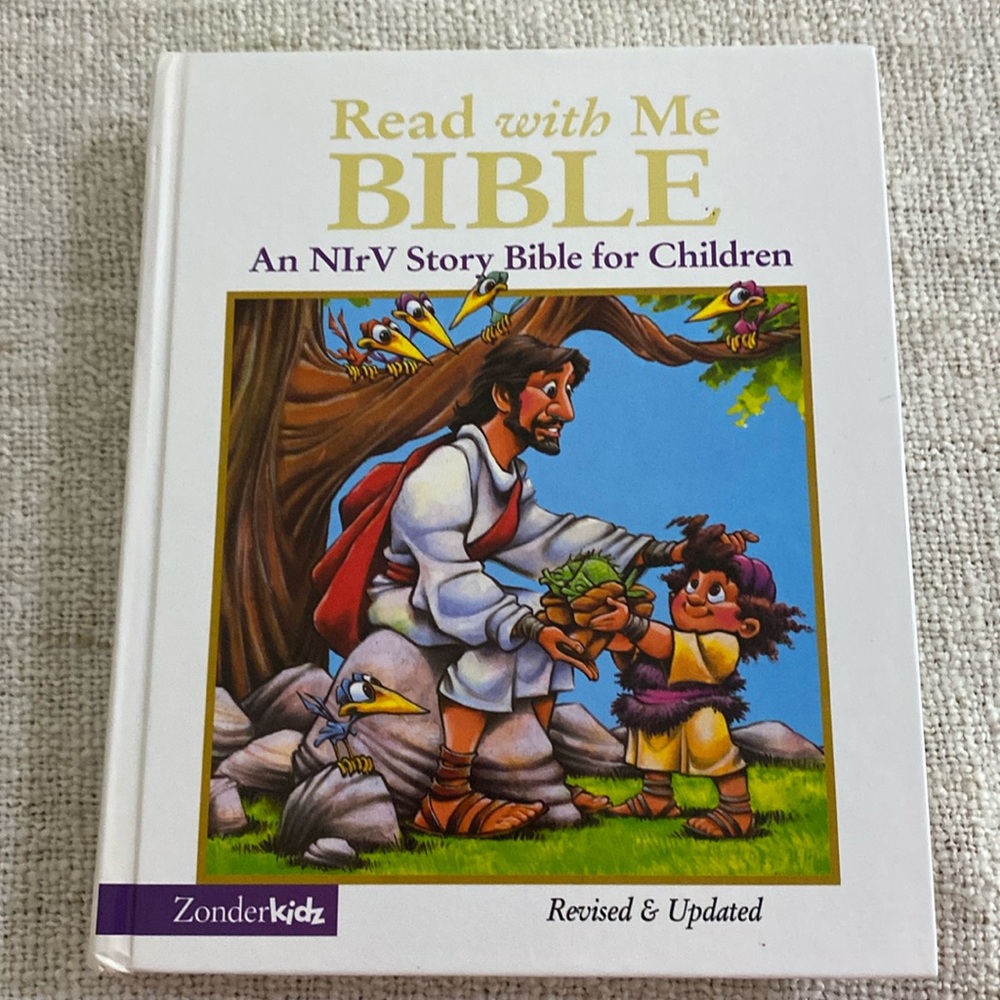 Zonderkidz Bible - Read With Me Bible Hardback